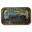 1 oz Silver Bar - Vintage Chattanooga Choo-Choo (Toned)